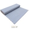 پارچه ملافه کتان خالص طرح توپی