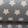پارچه ملافه کتان خالص طرح ستاره
