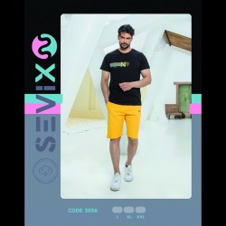 ست تیشرت و شلوارک sevix کد 3056