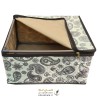 جامه دان اسکلتی لباس سایز نیم طرح ترمه